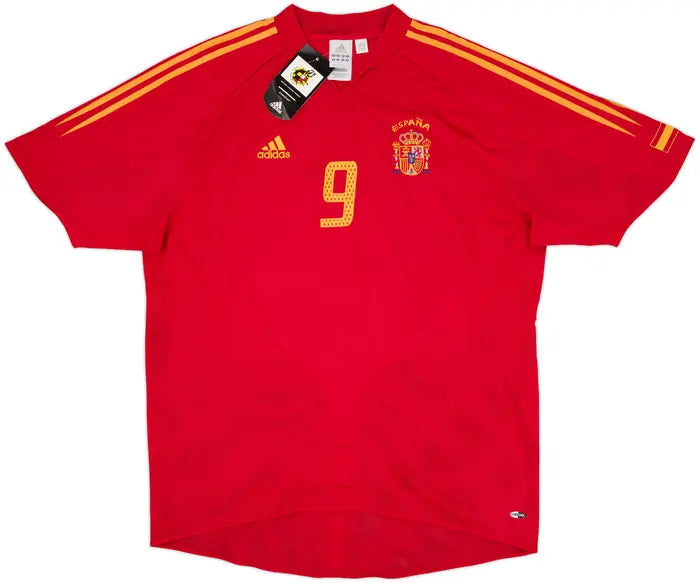 2004-06 Spain Home Shirt F.Torres #9