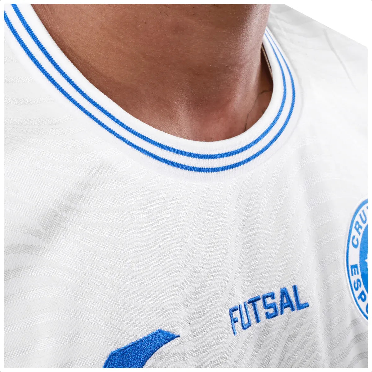 Camisa de Futsal Joma Home Cruzeiro - Branco