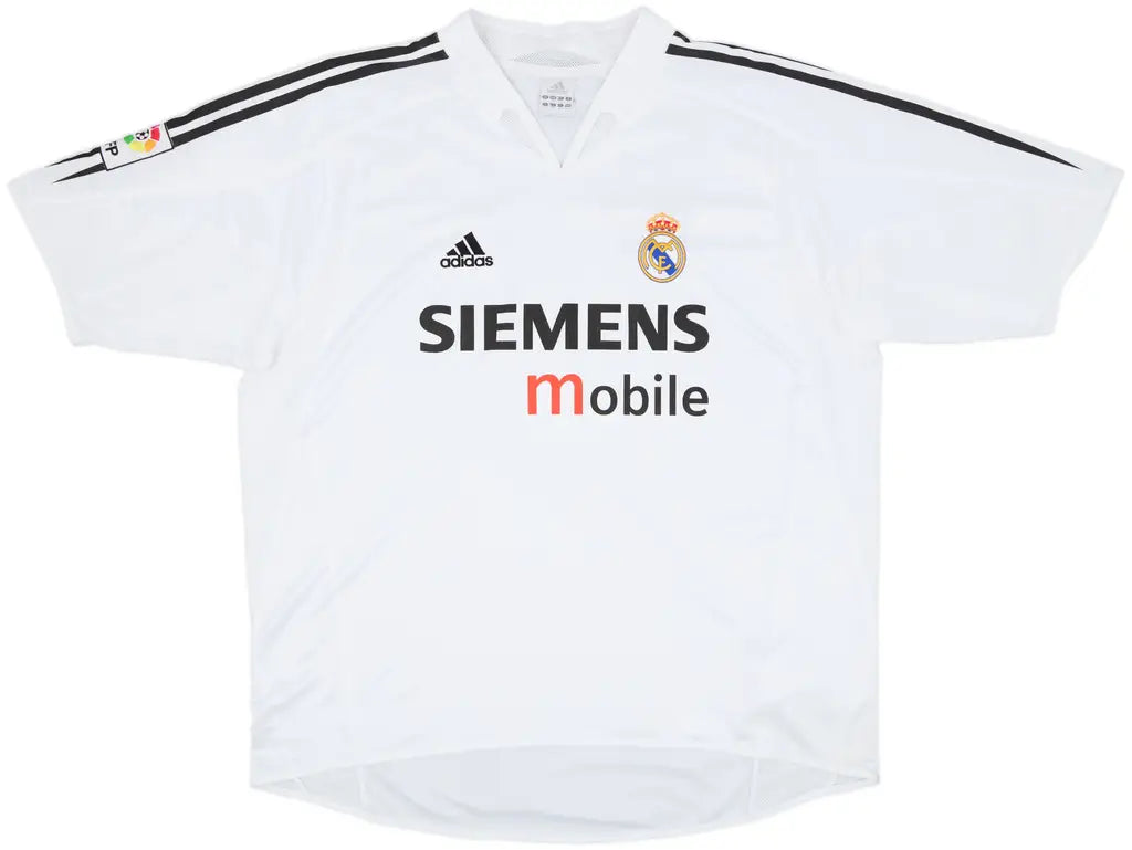 2004-05 Real Madrid Home Shirt Zidane #5