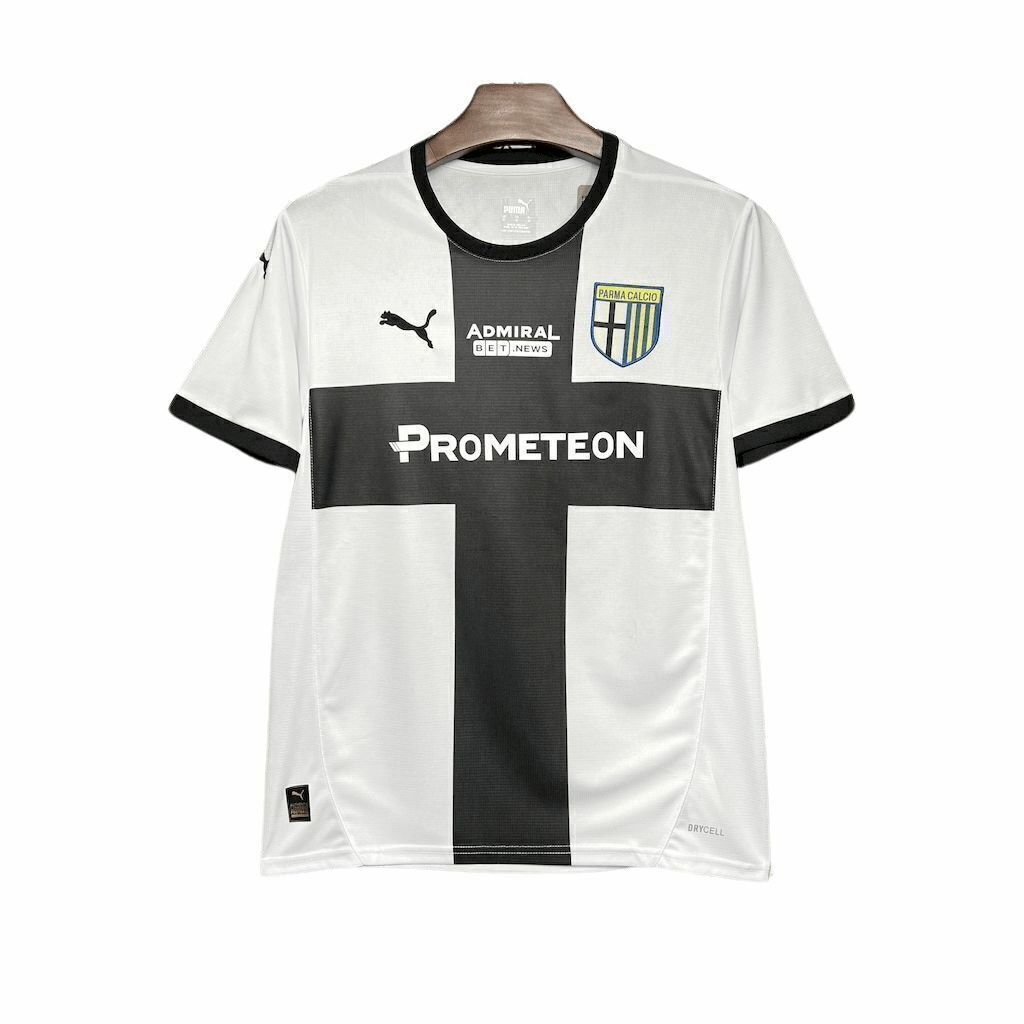 Camiseta local del Parma 24/25 blanca