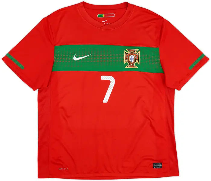 2010-11 Portugal Home Shirt Ronaldo #7