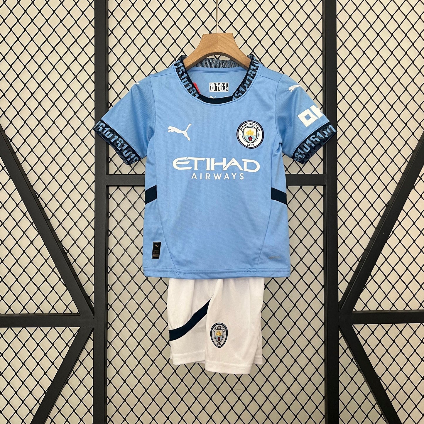 Kit Kids Manchester City Home Jersey 2024/25