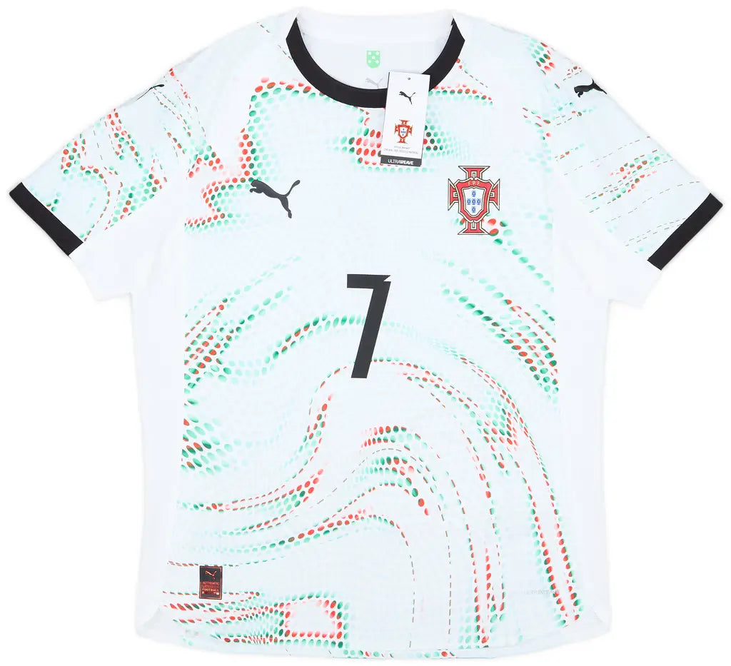 2025-26 Portugal Authentic Away Shirt Ronaldo #7