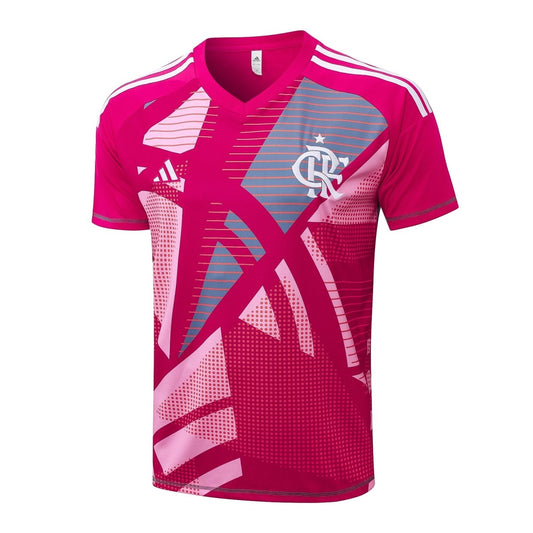 Kit de entrenamiento para adultos Flamengo 2025/26, pantalón corto y camiseta