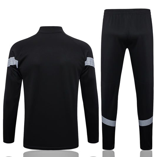 Conjunto de entrenamiento del AC Milan - Manga larga negra