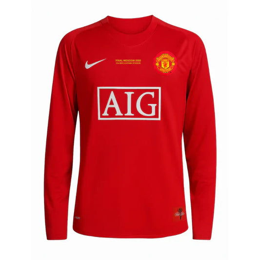Manchester United 2007/08 Long Sleeve Champions League Retro