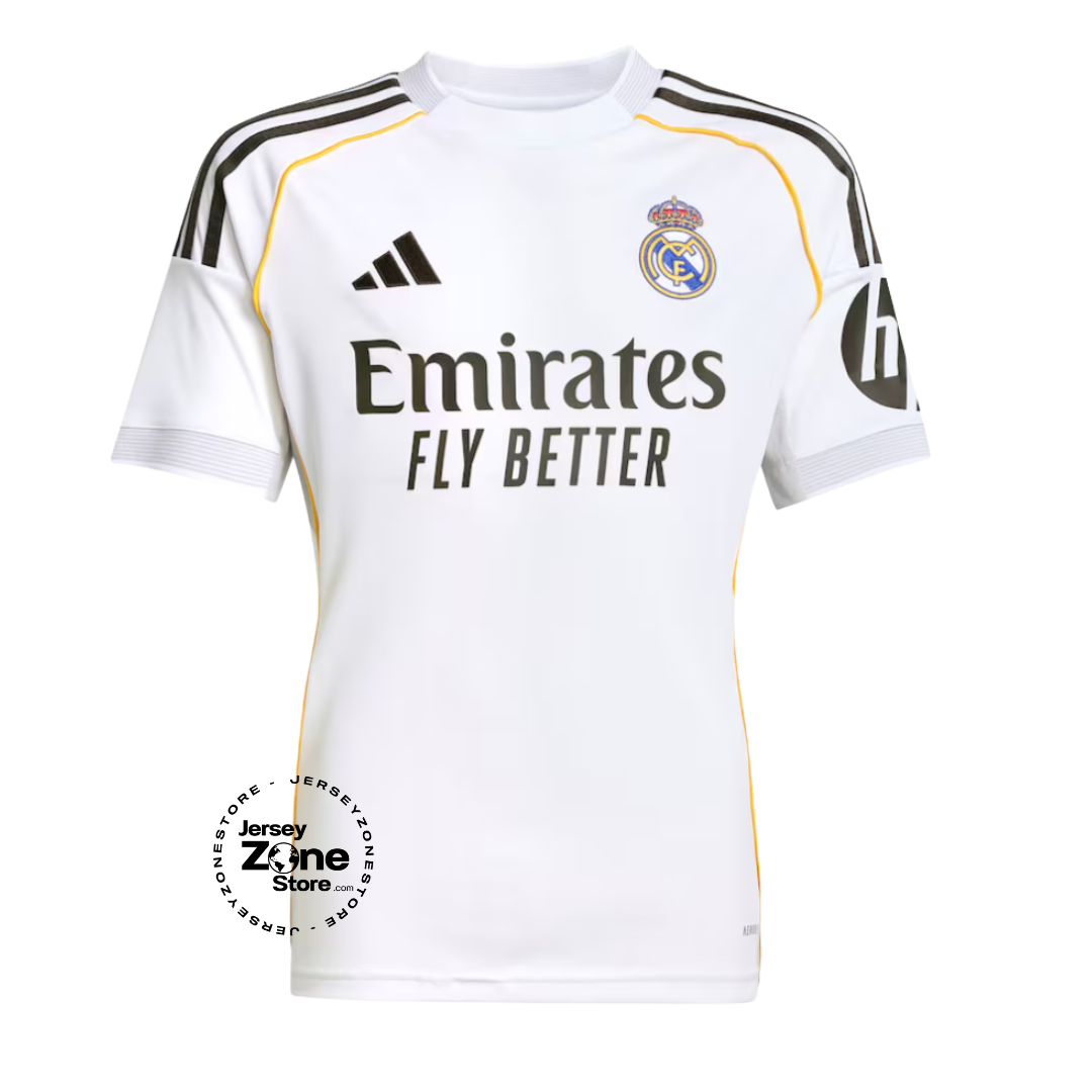 Real Madrid Home Jersey 2025/26 - Kylian Mbappé #9