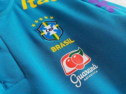 Brazil Lake Blue Polo Retro 2021