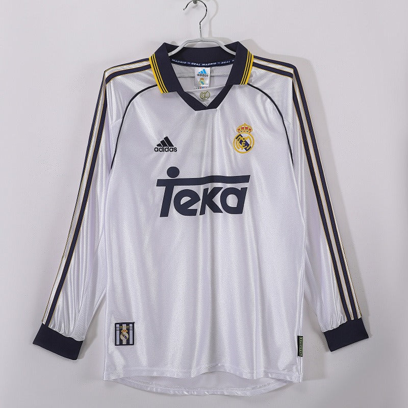 Mangas largas: Real Madrid Retro 1998/00 Local