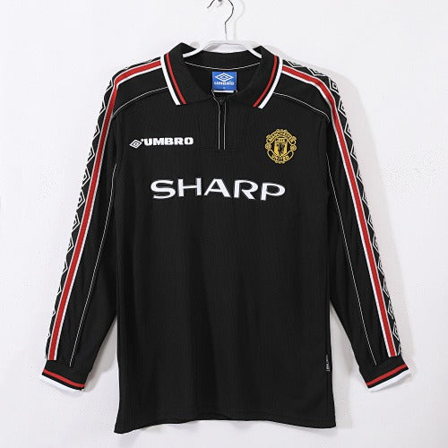 Mangas longas: Manchester United Retro 1998/99