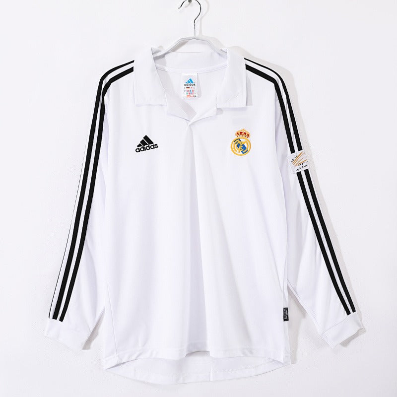 Mangas largas: Real Madrid Retro 2002/03 Local