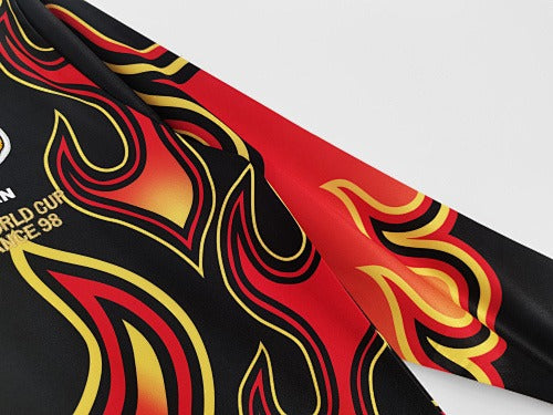 Mangas compridas: Japão Retro 1998 goleiro