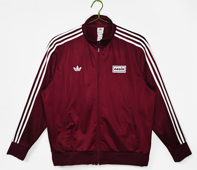 Jacket esportiva x Oasis Touring Flamebird Blusa Borgonha