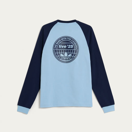 OASIS Long Sleeve 3 Stripes - Blue