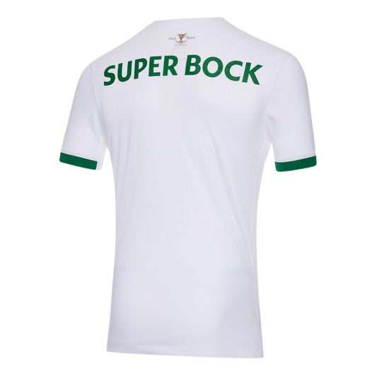 Sporting CP Fan Jersey Away 2024/25 Patches UCL UEFA Foundation (Official Printing)