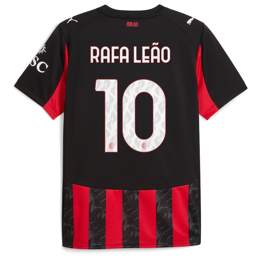 Milan Rafael Leao 10 Home Fan Jersey 2025/26