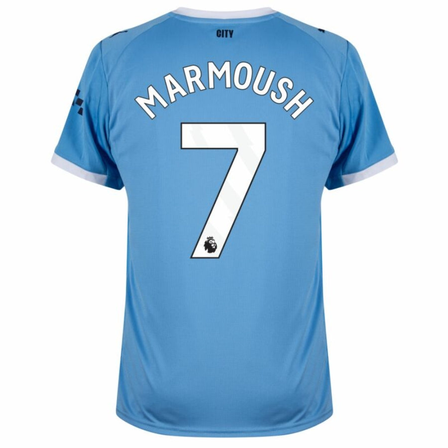 Manchester City Home Marmoush 7 Fan Jersey 2025/26