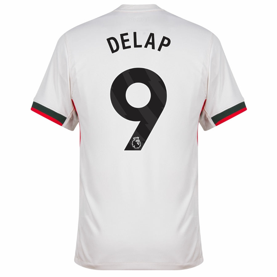 Chelsea Delap 9 Away Fan Jersey 2025/26