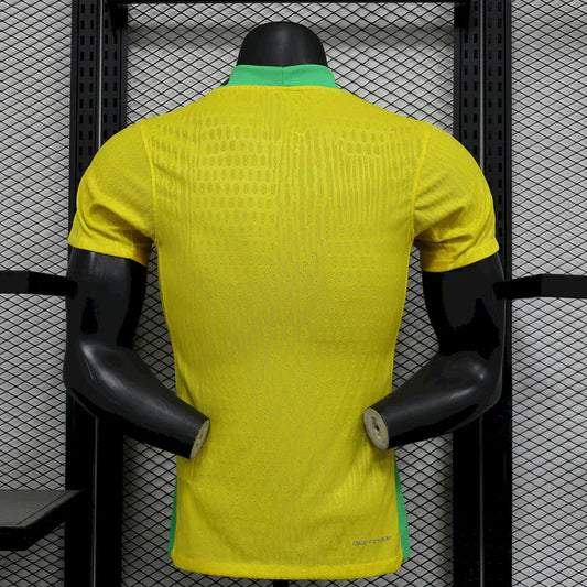 Brazil 2025/26 Home Jersey Player Version - Brazil - Slim Fit