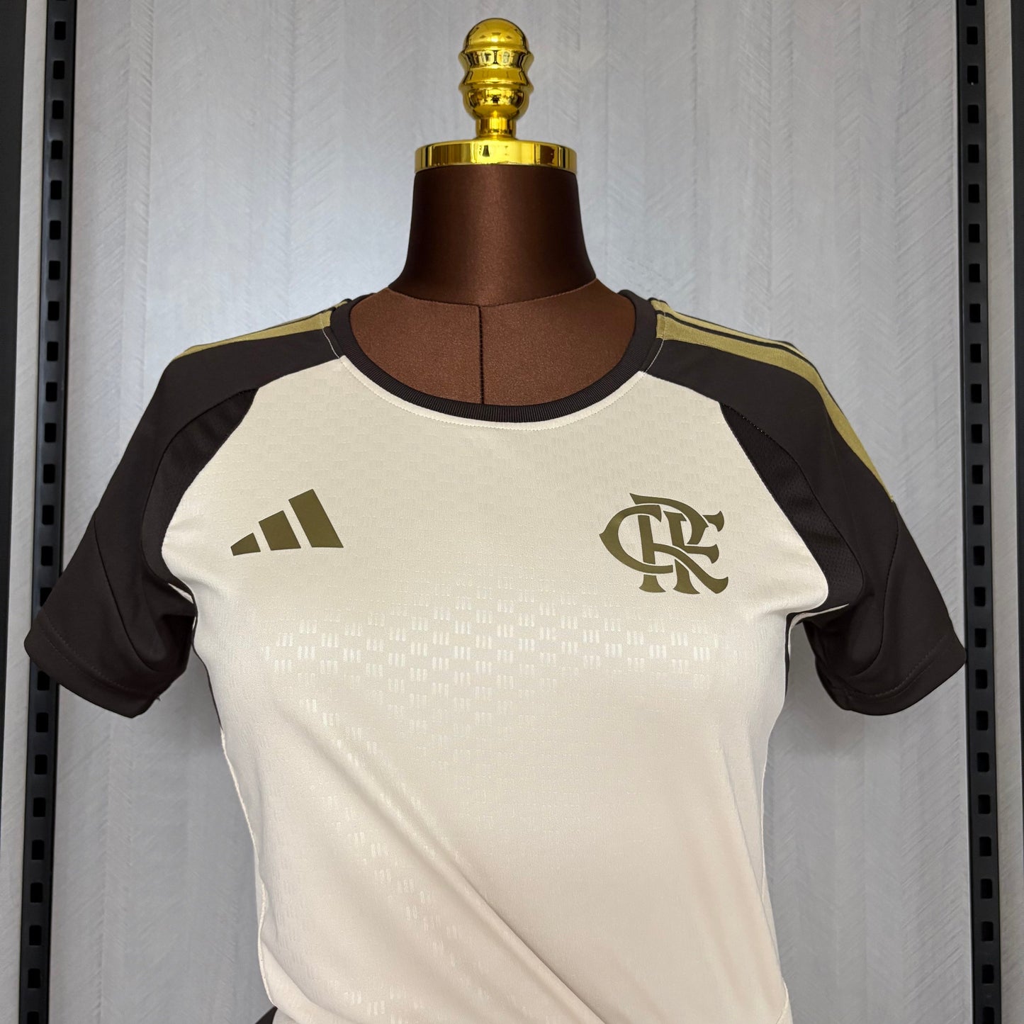 Jersey Flamengo Training 2026 Women's Beige - Fan Version