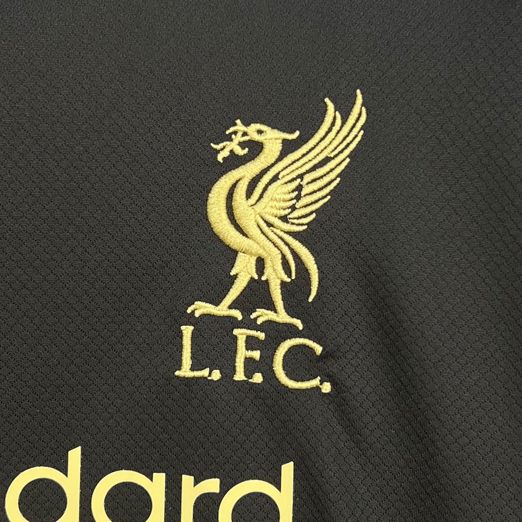 Liverpool 2025/26 Black Gold Edition Jersey