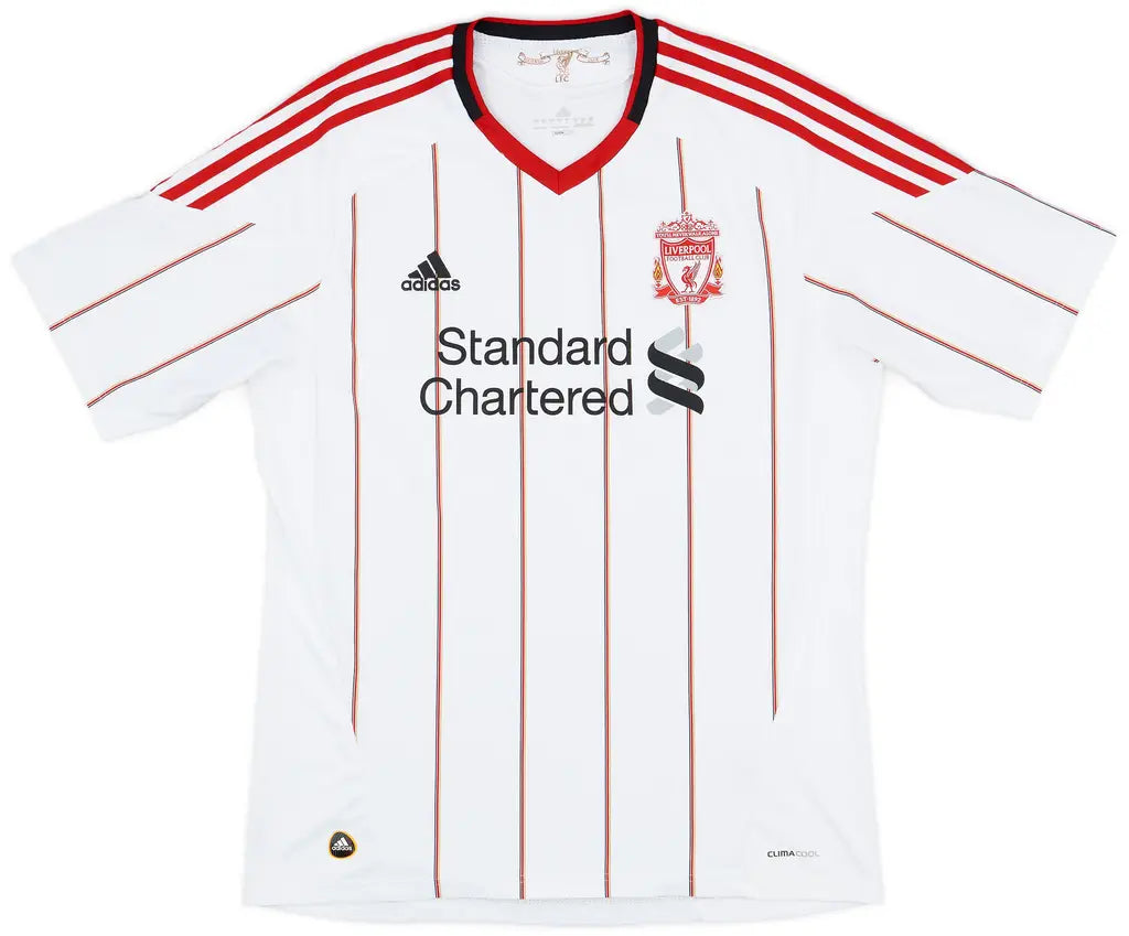 2010-11 Liverpool Away Shirt Gerrard #8