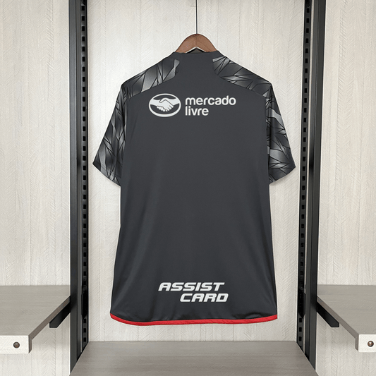 Camisa Adidas Flamengo III 2024 Com Patrocínio - DA Sports Oficial