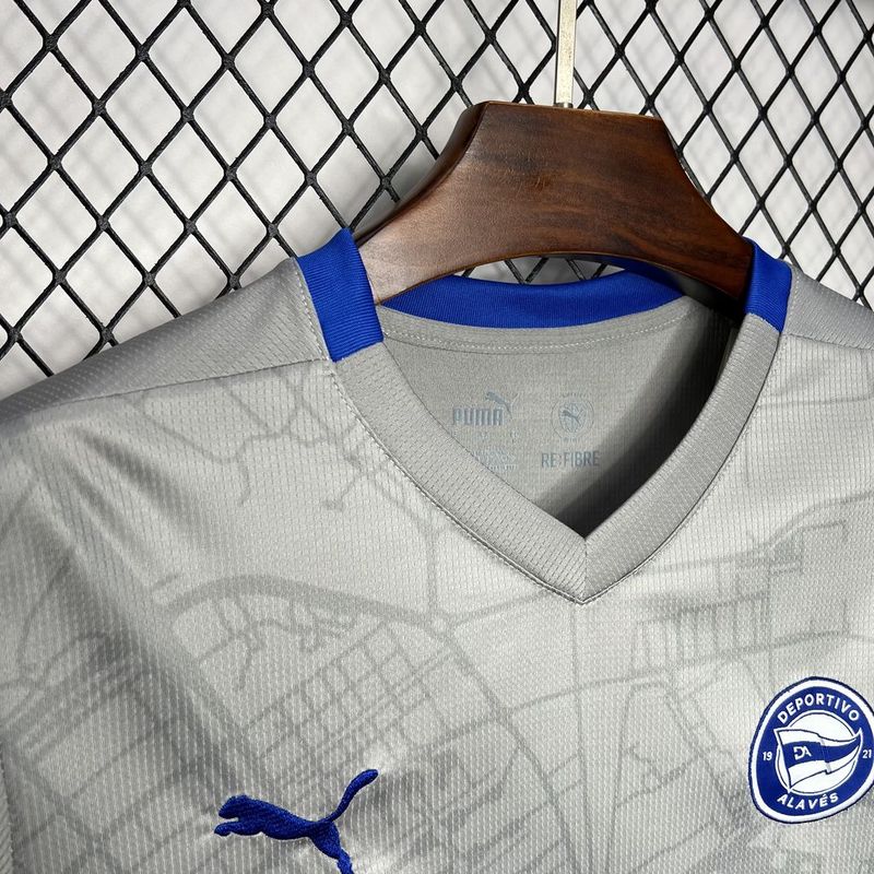 Camisa do Alavés I 24/25 Cinza - DA Sports Oficial