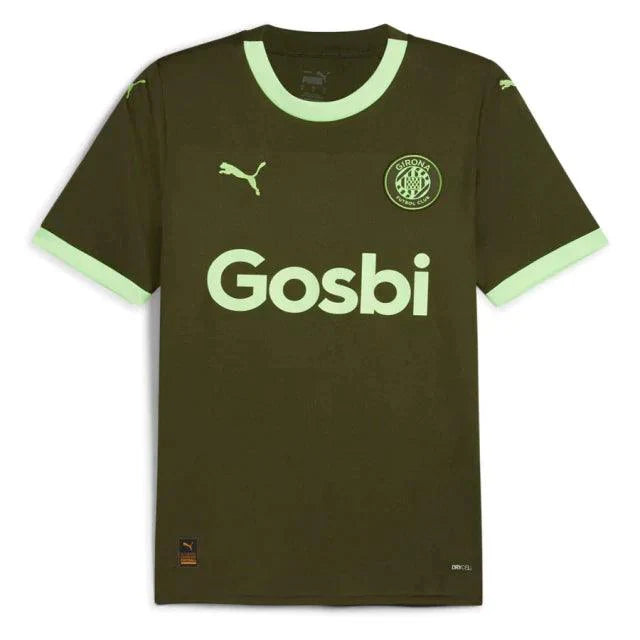 Camisa Girona Third 23/24 s/n° Torcedor Masculina - Verde - DA Sports Oficial