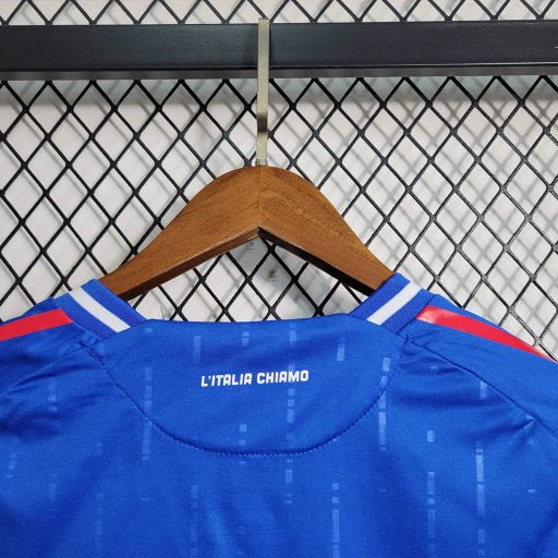 Camisa Itália Home 24/25 s/n° Torcedor Adidas Masculino - Azul - DA Sports Oficial