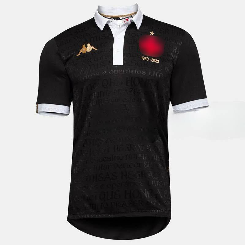 Camisa Vasco da Gama III 23/24 Kappa - Camisas Negras - COUTINHO 11 - DA Sports Oficial