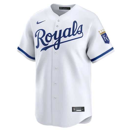 Jersey MLB Kansas City Royals White Home Fan Version Men's White