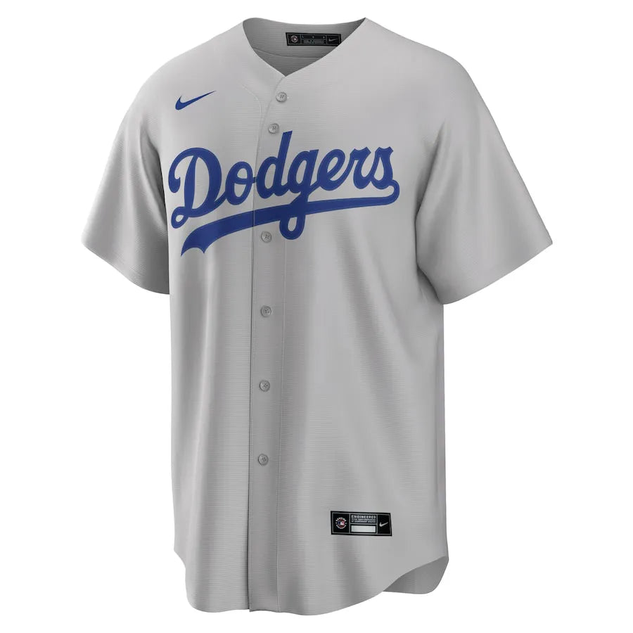 Jersey MLB Los Angeles Dodgers Alternate Fan Version Men's Gray