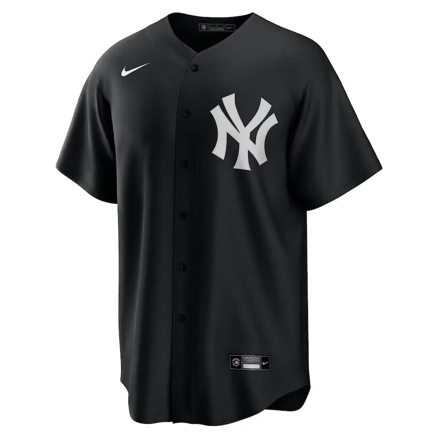 Jersey MLB New York Yankees Fan Version Men's Black