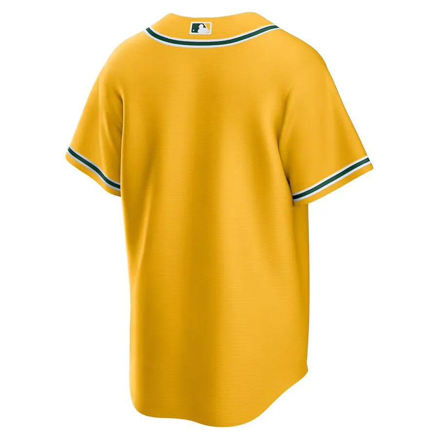 Jersey MLB Oakland Athletics Alternate Fan Version Men's Yellow