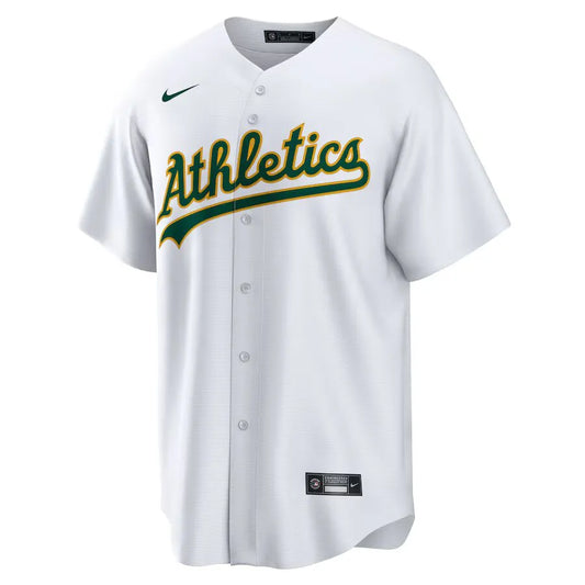Jersey MLB Oakland Athletics Home Fan Version Men's White