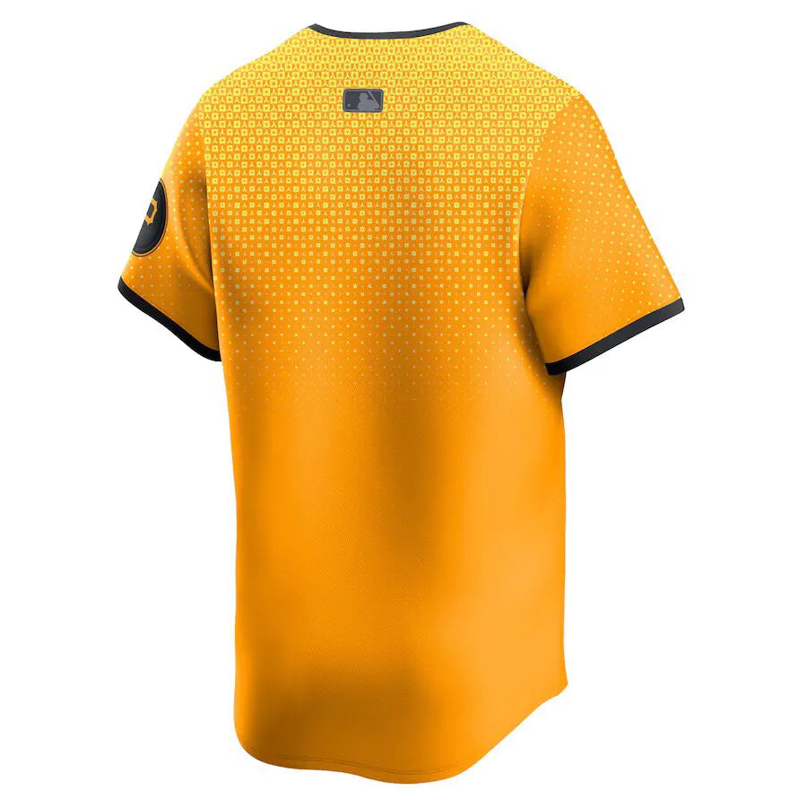 Jersey MLB Pittsburgh Pirates Gold City Connect Fan Version Men's