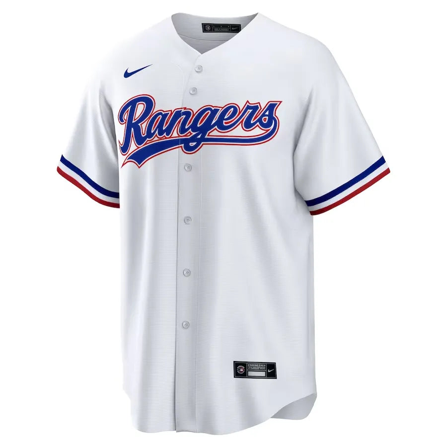 Jersey MLB Texas Rangers I Fan Version Men's White Adolis Garcia 53