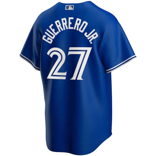 Jersey MLB Toronto Blue Jays II Fan Version Men's Blue Vladimir Guerrero Jr. 27