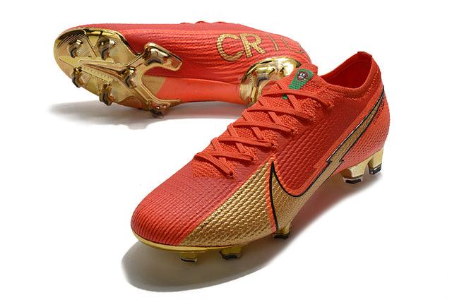 Chuteira Campo Nike Mercurial Vapor 13 Elite FG CR7 100 Portugal - DA Sports Oficial