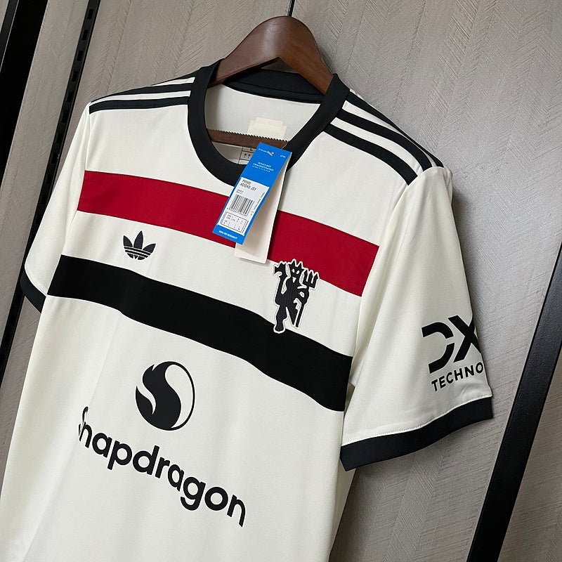 Camiseta Adidas del Manchester United Il 24/25 - Blanca