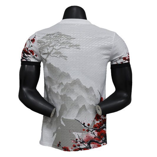 Japan 25/26 Special Edition White Jersey - Player Version - Slim Fit