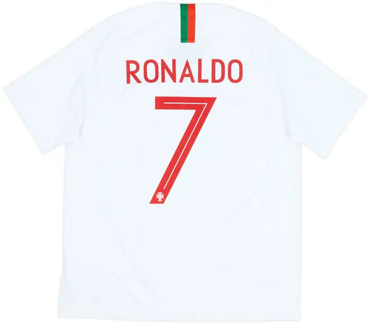 2018-19 Portugal Away Shirt Ronaldo #7