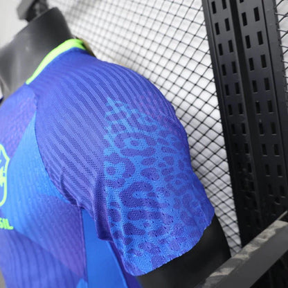 Camiseta visitante de la selección nacional de Brasil 2024/25 para hombre, color azul
