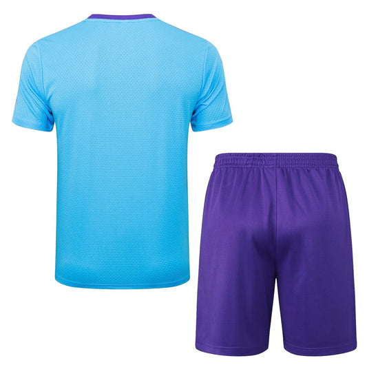Kit de entrenamiento para adultos del Real Madrid 2025/26 (pantalones cortos y camiseta)