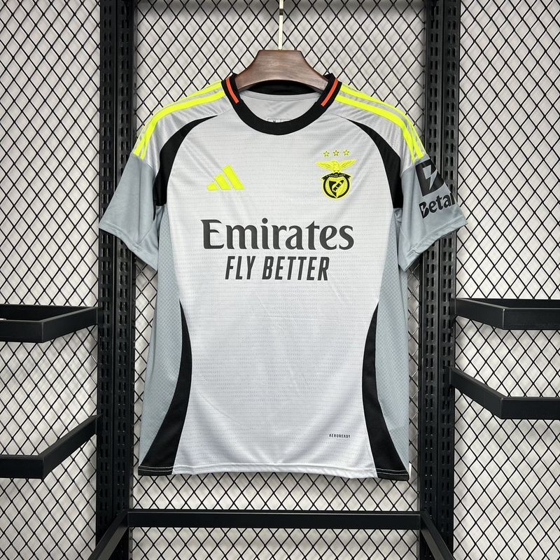 Camiseta Adidas 24/25 del Benfica (tercera equipación) Gris