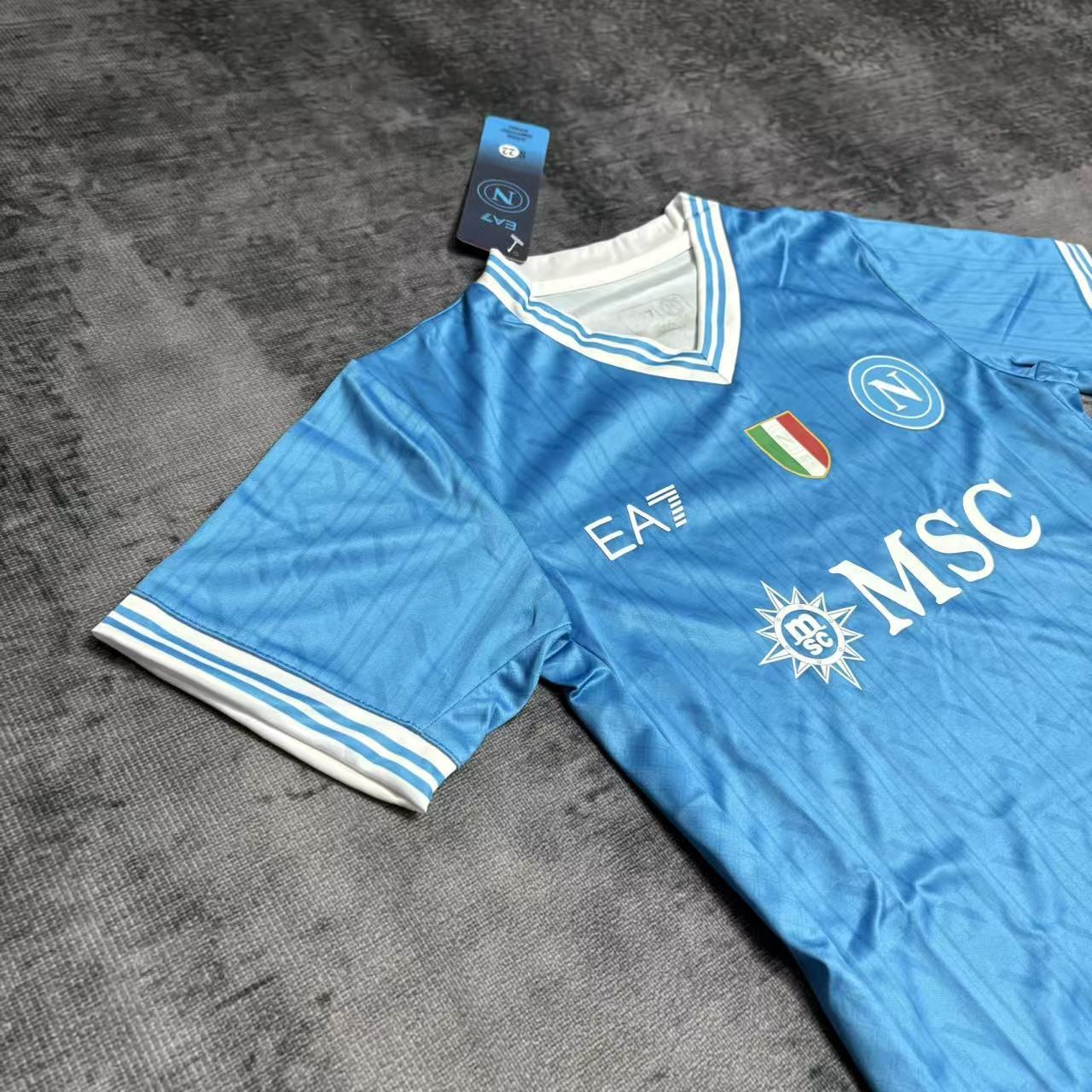 Conjunto infantil del Napoli 2025/26