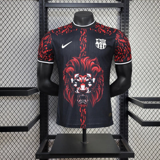 Barcelona 25/26 Lion Edition Jersey - Red - Player Version - Slim Fit