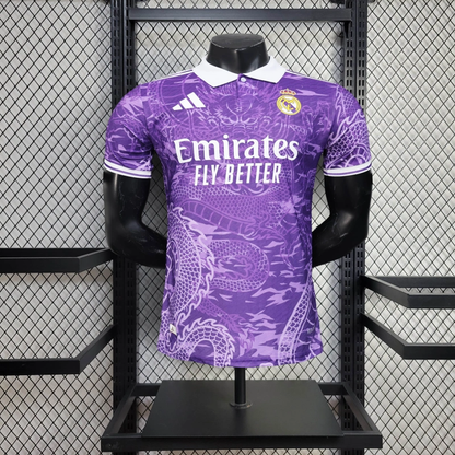 Real Madrid 25/26 Special Edition Jersey - Purple - Player Version - Slim Fit