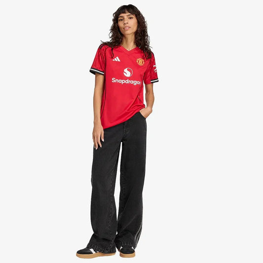 Camiseta adidas del Manchester United para mujer 2025/26 de local